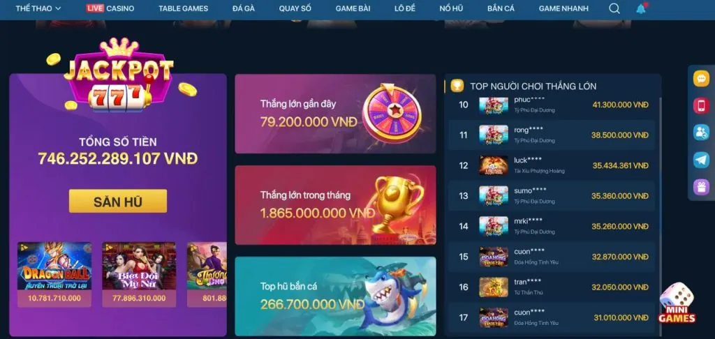 Ưu Đãi Sảnh Game cwin555 app
